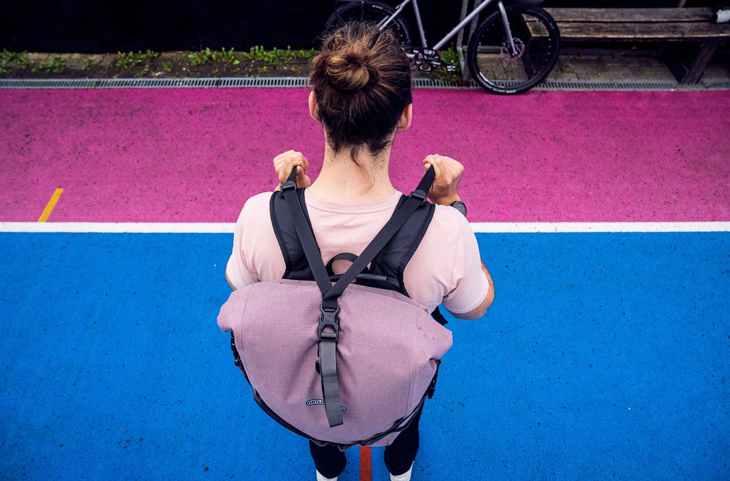Système de portage pour sacoches de vélo