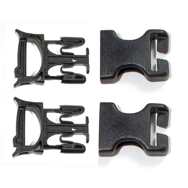 Repair buckle stealth male/female 25mm 2pcs