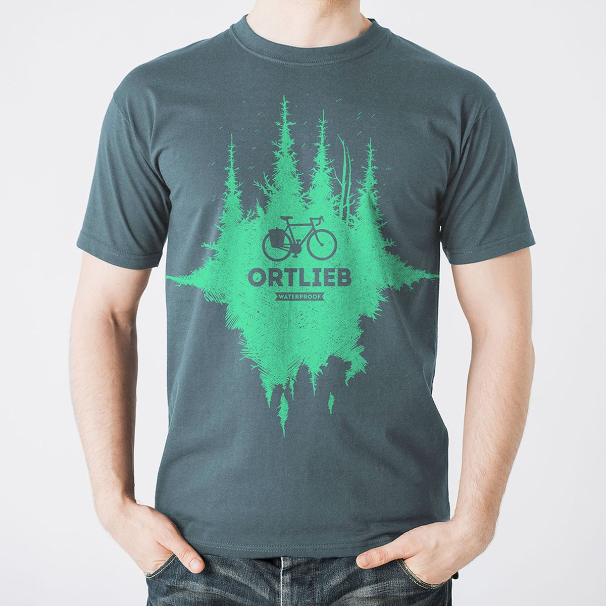 Ortlieb T-Shirt  GREY S